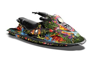Sea Doo Bombardier GTX Siege Avant Jet Ski Graphic Kit