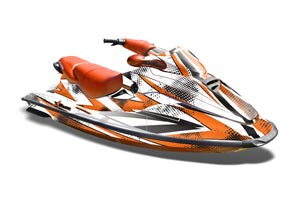 Sea Doo Bombardier GTX Siege Avant Jet Ski Graphic Kit