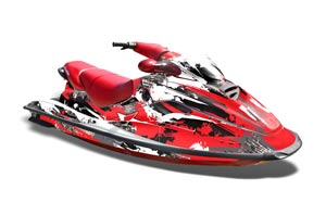 Sea Doo Bombardier GTX Siege Avant Jet Ski Graphic Kit