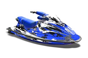 Sea Doo Bombardier GTX Siege Avant Jet Ski Graphic Kit