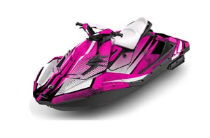 Sea Doo Bombardier Spark (2 UP) Jet Ski Graphic Kit