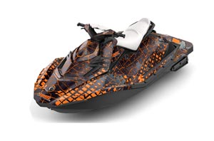 Sea Doo Bombardier Spark (2 UP) Jet Ski Graphic Kit