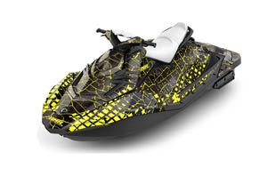 Sea Doo Bombardier Spark (2 UP) Jet Ski Graphic Kit