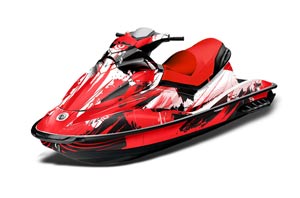 Sea Doo GTI Sitdown Jet Ski Graphic Kit