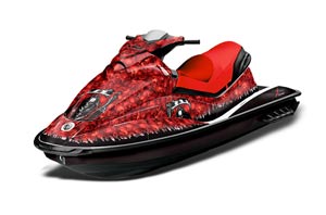 Sea Doo GTI Sitdown Jet Ski Graphic Kit