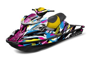 Sea Doo RXP Sitdown Jet Ski Graphic Kit