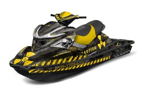 Sea Doo RXP Sitdown Jet Ski Graphic Kit