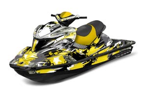Sea Doo RXP Sitdown Jet Ski Graphic Kit