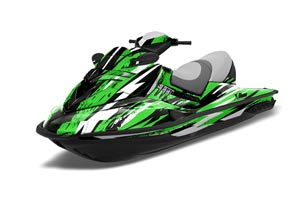 Sea Doo RXT Sitdown Jet Ski Graphic Kit