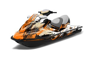 Sea Doo RXT Sitdown Jet Ski Graphic Kit