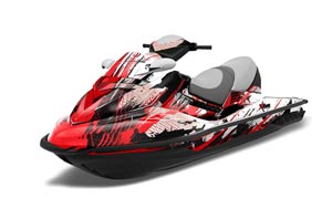 Sea Doo RXT Sitdown Jet Ski Graphic Kit