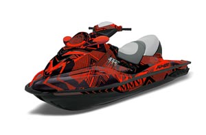 Sea Doo RXT Sitdown Jet Ski Graphic Kit