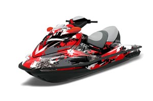 Sea Doo RXT Sitdown Jet Ski Graphic Kit