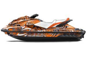 Sea Doo GTI / GTR / GTS Sitdown Jet Ski Graphic Kit