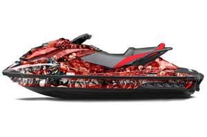 Sea Doo GTI / GTR / GTS Sitdown Jet Ski Graphic Kit