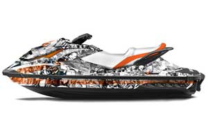 Sea Doo GTI / GTR / GTS Sitdown Jet Ski Graphic Kit