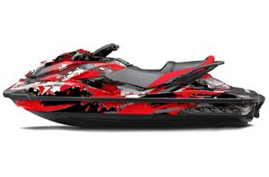 Sea Doo GTI / GTR / GTS Sitdown Jet Ski Graphic Kit