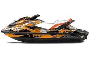 Sea Doo GTI / GTR / GTS Sitdown Jet Ski Graphic Kit