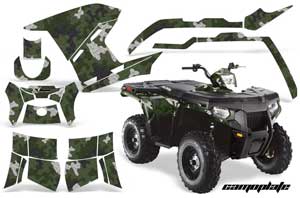 Polaris Sportsman 800 / 500 ATV Custom Graphic Kit - 2011-2015
