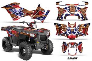 Polaris Sportsman 325ETX / 450 / 570 ATV Graphic Kit - 2014-2017 Bandit