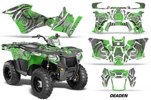Polaris Sportsman 325ETX / 450 / 570 ATV Graphic Kit - 2014-2017 Deaden Green