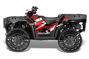 Polaris Sportsman WV850 ATV Graphic Kit