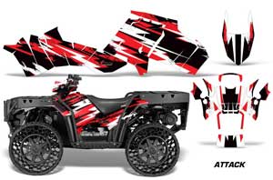 Polaris Sportsman WV850 ATV Custom Graphic Kit - 2012-2015