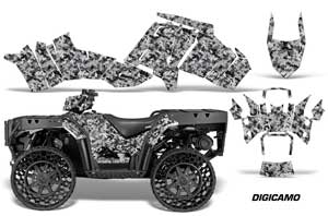 Polaris Sportsman WV850 ATV Custom Graphic Kit - 2012-2015