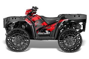 Polaris Sportsman WV850 ATV Graphic Kit