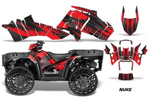 Polaris Sportsman WV850 ATV Custom Graphic Kit - 2012-2015