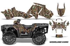 Polaris Sportsman WV850 ATV Custom Graphic Kit - 2012-2015