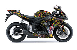 Suzuki GSXR 600 / 750 Graphic Kit