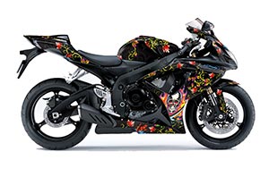 Suzuki GSXR 600 / 750 Graphic Kit