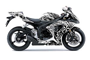 Suzuki GSXR 600 / 750 Graphic Kit