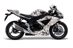 Suzuki GSXR 600 / 750 Graphic Kit
