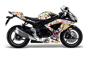 Suzuki GSXR 600 / 750 Graphic Kit
