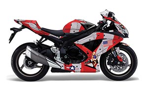 Suzuki GSXR 600 / 750 Graphic Kit