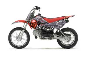 Suzuki DRZ 110 Dirt Bike Graphic Kit
