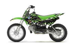 Suzuki DRZ 110 Dirt Bike Graphic Kit