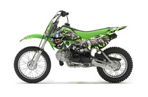 Suzuki DRZ 110 Dirt Bike Graphic Kit