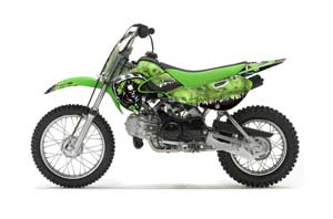 Suzuki DRZ 110 Dirt Bike Graphic Kit