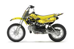 Suzuki DRZ 110 Dirt Bike Graphic Kit