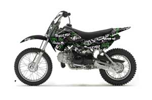 Suzuki DRZ 110 Dirt Bike Graphic Kit
