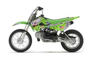 Suzuki DRZ 110 Dirt Bike Graphic Kit