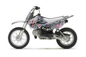Suzuki DRZ 110 Dirt Bike Graphic Kit