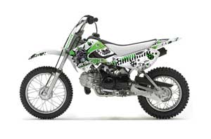 Suzuki DRZ 110 Dirt Bike Graphic Kit