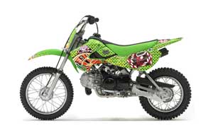 Suzuki DRZ 110 Dirt Bike Graphic Kit