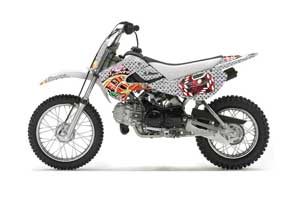 Suzuki DRZ 110 Dirt Bike Graphic Kit