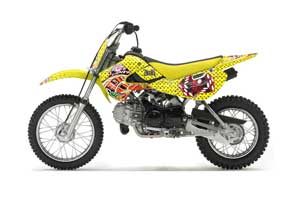 Suzuki DRZ 110 Dirt Bike Graphic Kit