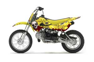Suzuki DRZ 110 Dirt Bike Graphic Kit